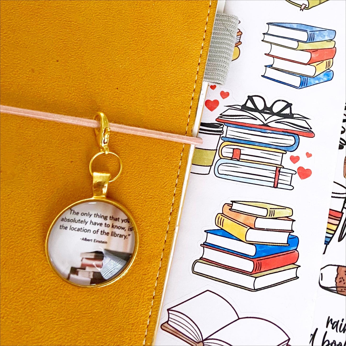 Book Journal Stickers | Reading Log Stickers | Bibliophile Planner Sticker Kit | Books & Beans Deco Stickers | Reader Challenge | Book Tracker |
