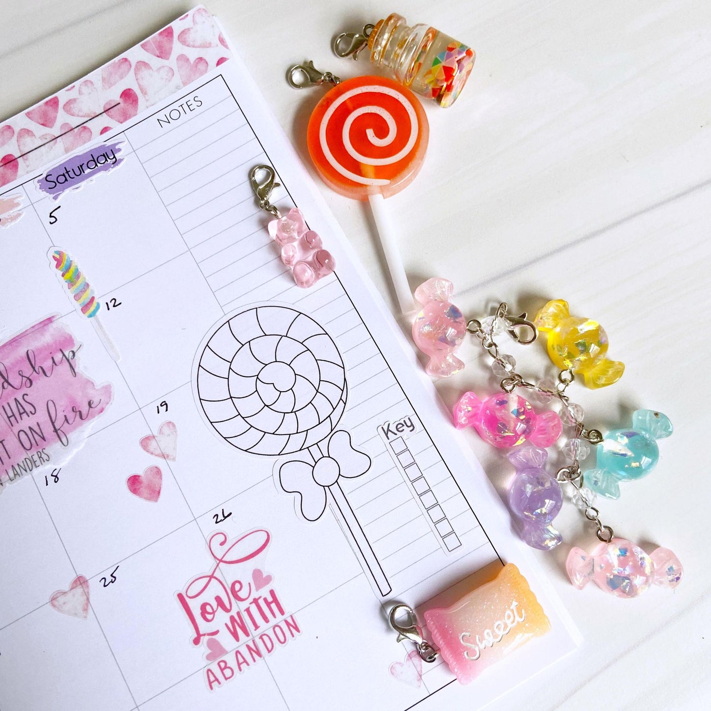 Sweet Shoppe Planner Stickers | Valentine’s Stickers | Candy Shop Stickers | Seasonal Planner Stickersr