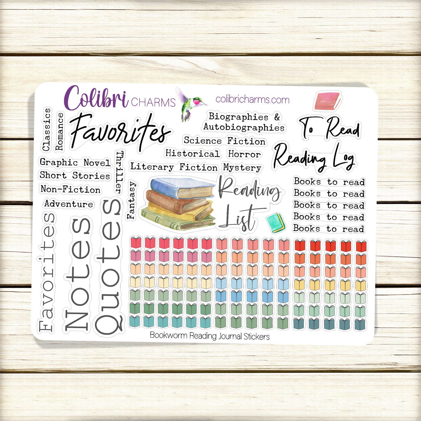 Reading Journal Stickers, Bookworm Planner Stickers, Book Lovers’ Stickers, Reading Challenge, Teacher Gift, Librarian, Mom, Mum