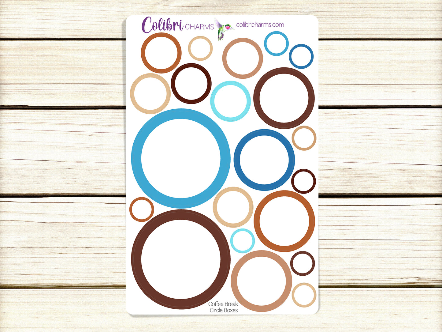Coffee Break Box Planner Stickers, Happy Planner Stickers, Seasonal Planner, Functional Planning