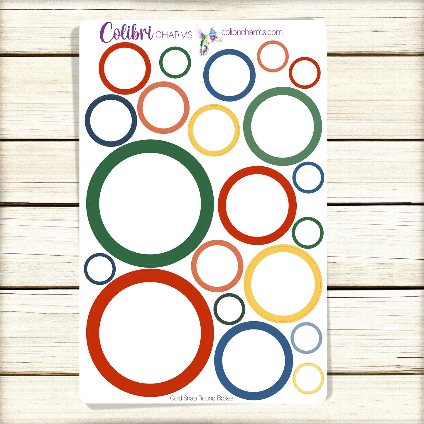 Cold Snap Planner Boxes | Winter Happy Planner Stickers | Seasonal Planner | Functional Planning