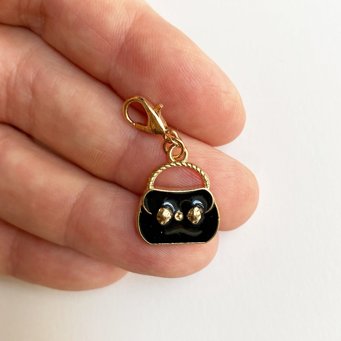 High Fashion Charms | High Heel Bookmark | Luxury Handbag Stitch Marker | Couture Charms | Designer Charms