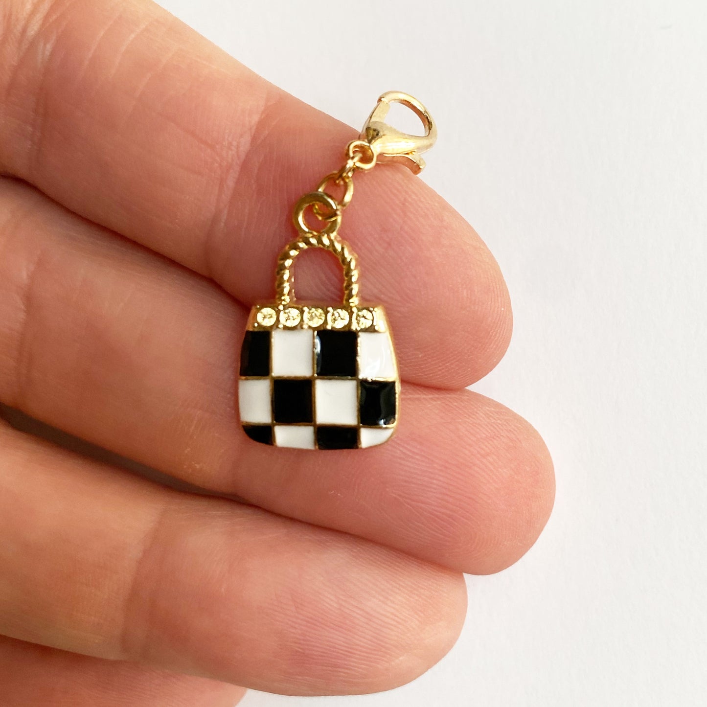 High Fashion Charms | High Heel Bookmark | Luxury Handbag Stitch Marker | Couture Charms | Designer Charms