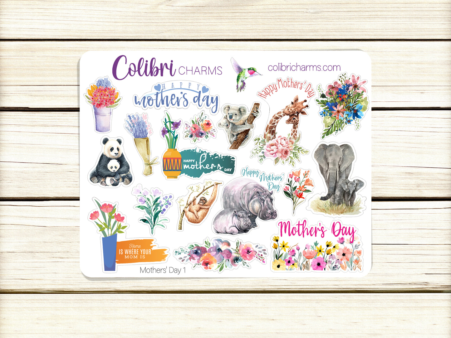 Mothers' Day Planner Stickers | Stickers for Mom | Mother's Day Planner Sticker | Seasonal Planner Stickers | Mothers Day Planner