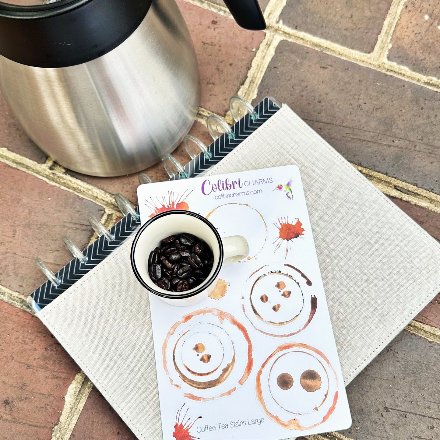 Coffee Lovers Planner Stickers | Coffee Shop Stickers | Cup of Joe Stickers | Coffee Drinker Stickers