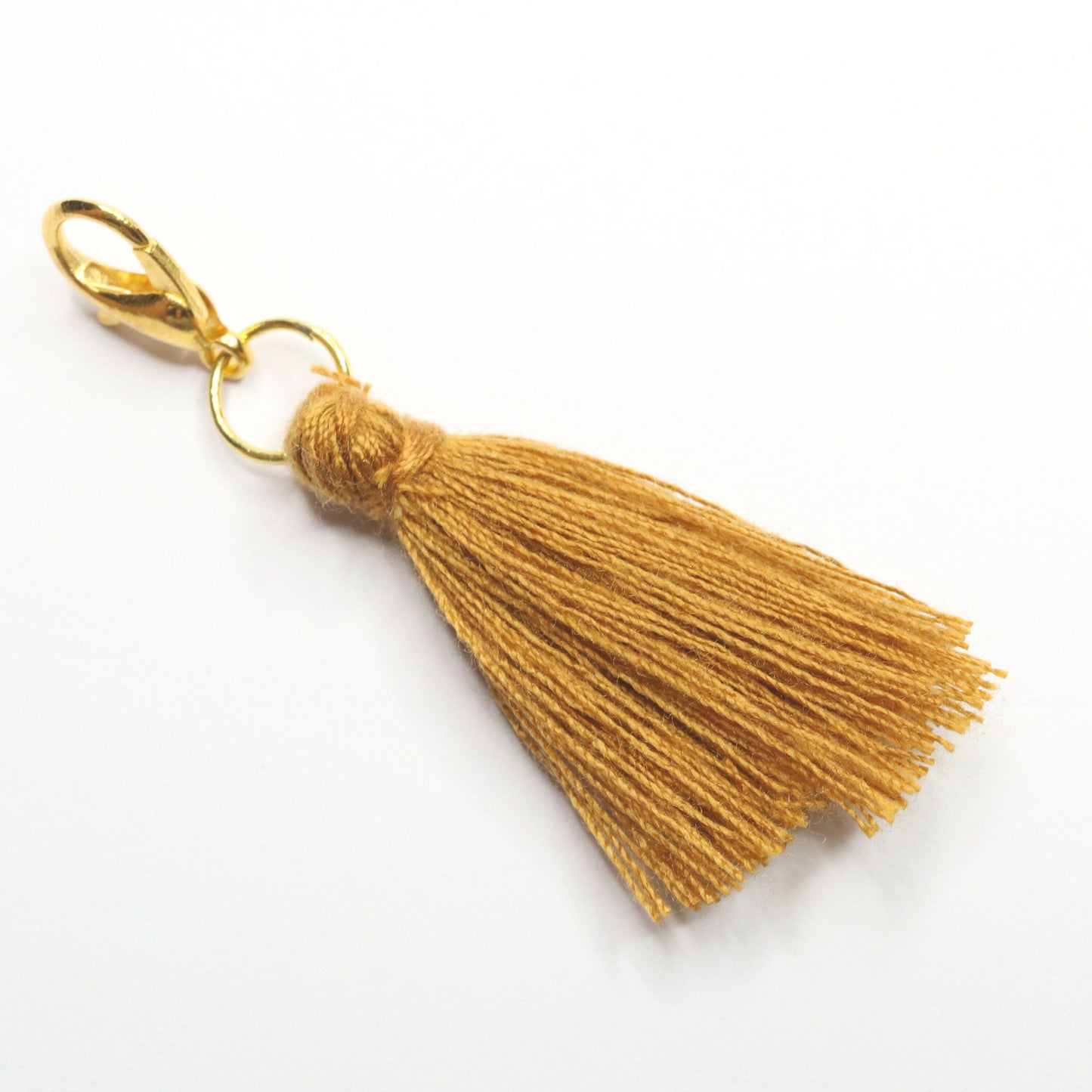 Tassel Planner Charm | Mini Red, Burgundy, Gold or Dark Green Tassel