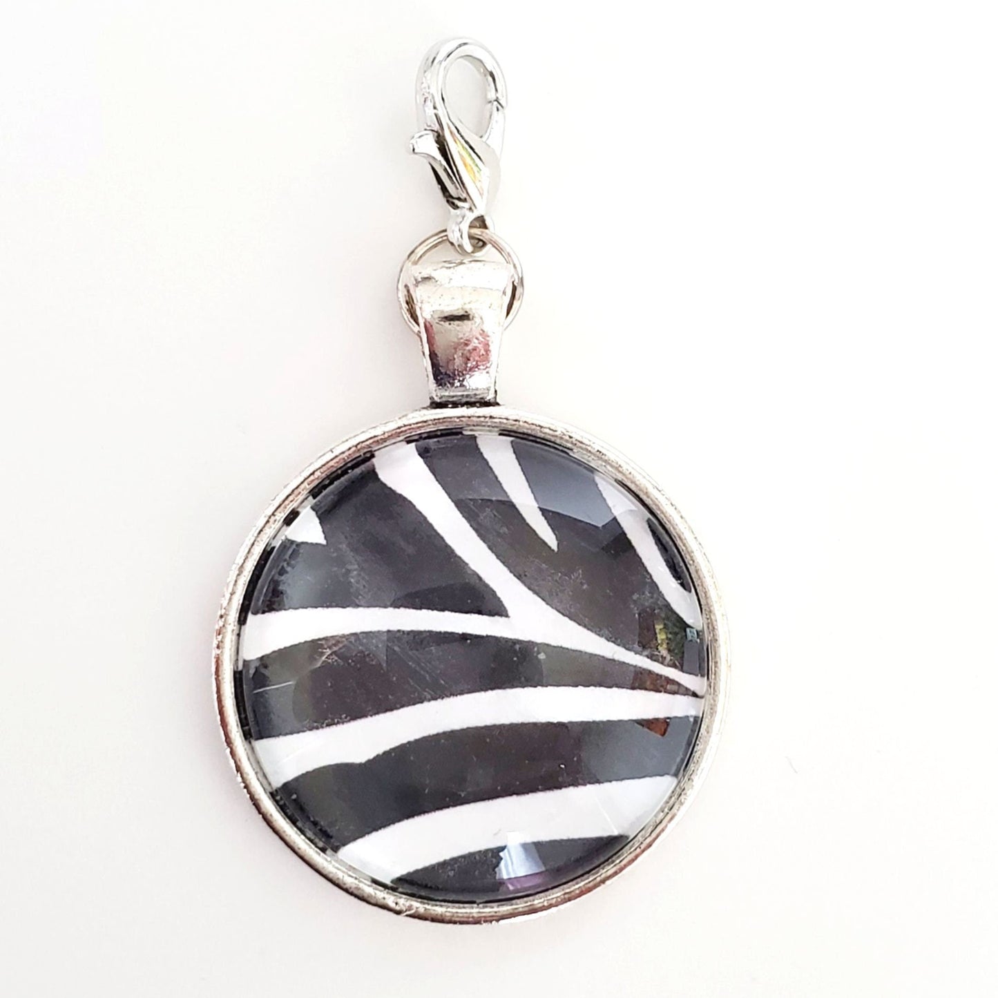 Animal Print Charm Cabochons, Zebra Clips, Leopard Bookmarks, Zoo Trip, Animal Lover, 1 inch, 25mm