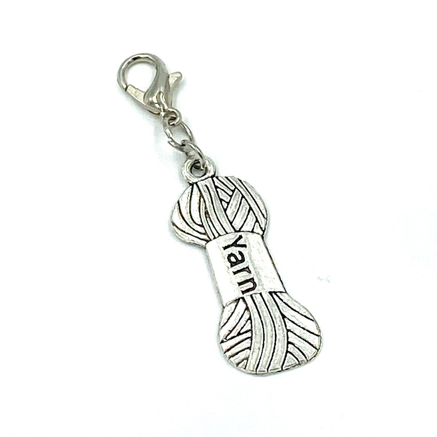 Yarn Skein Charms | Crocheting Clip | Knitting Stitch Marker | Needlework Progress Keeper