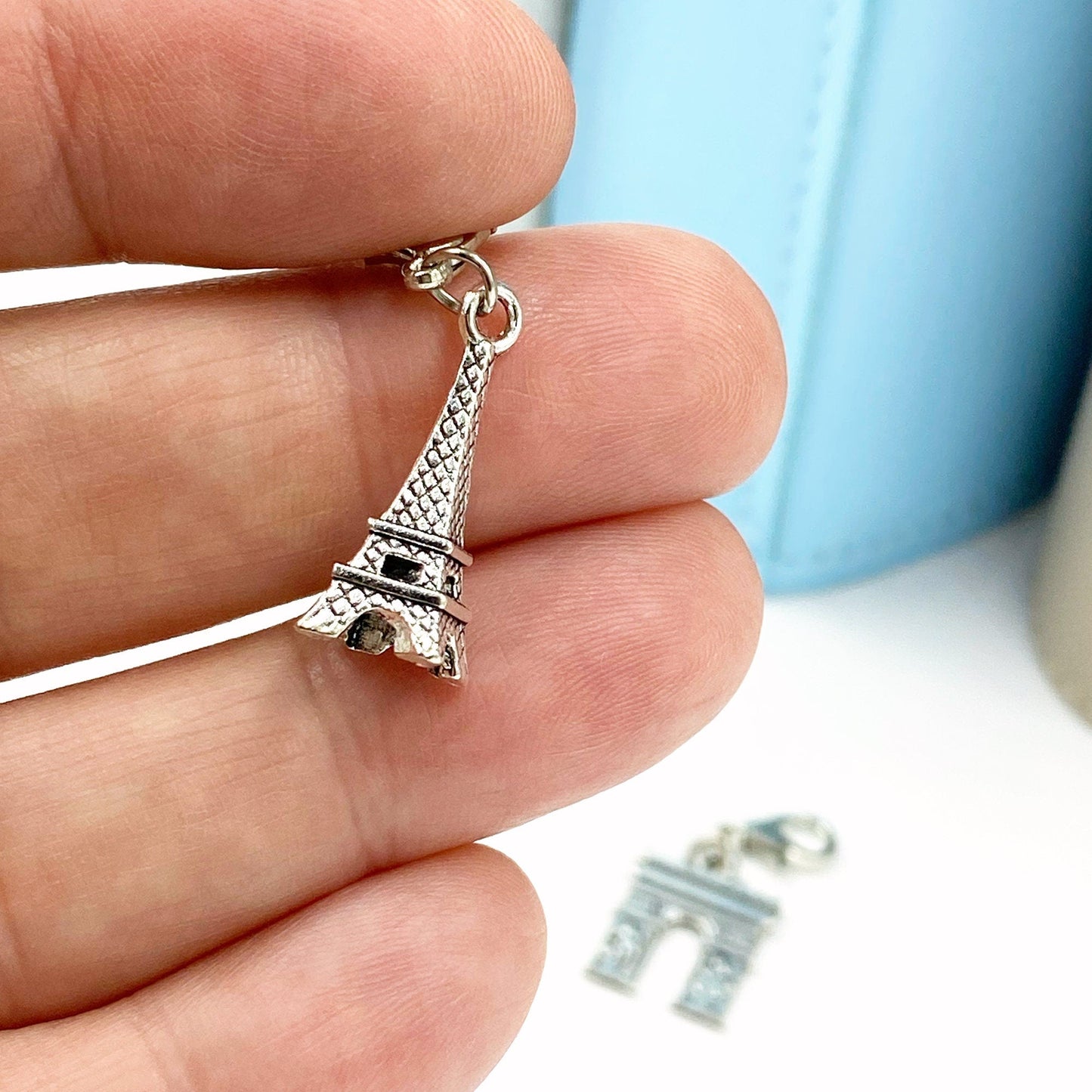 Paris Charms | Travel Bookmark | Parisians Stitch Marker