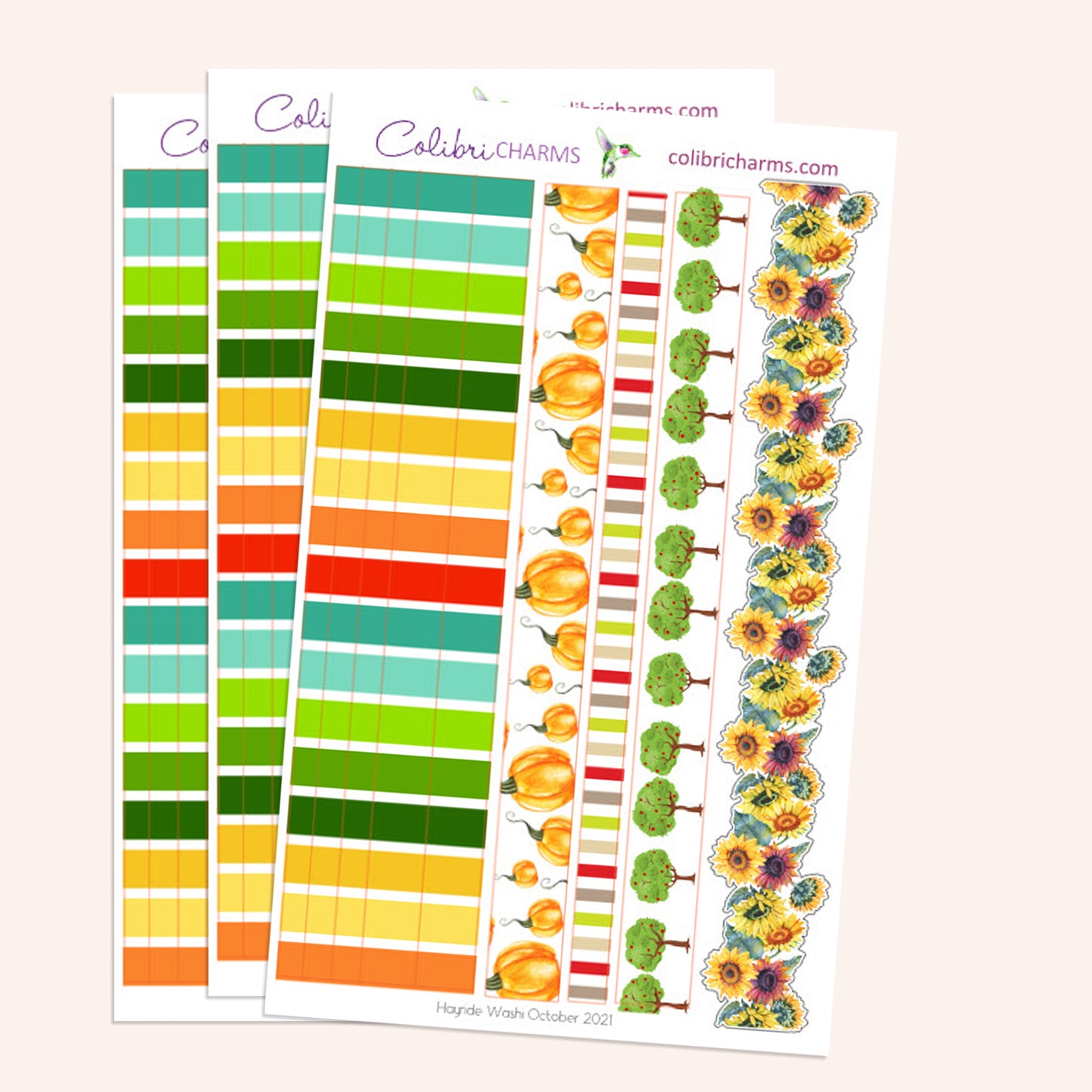 Hay Ride Planner Stickers | Autumn Stickers | Harvest Festival Stickers | Seasonal Planner Stickers