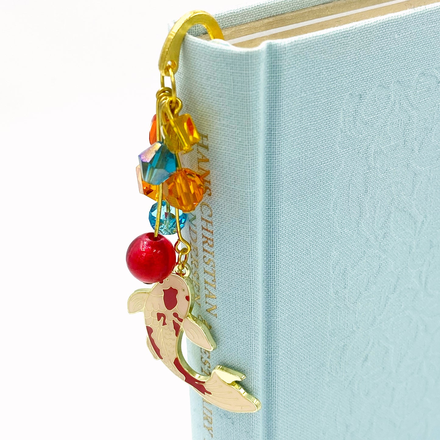 Koi Beaded Bookmark | Stocking Stuffer | Perfect Teacher Gift | Book Lover Gift | Avid Reader | For Her | Librarian