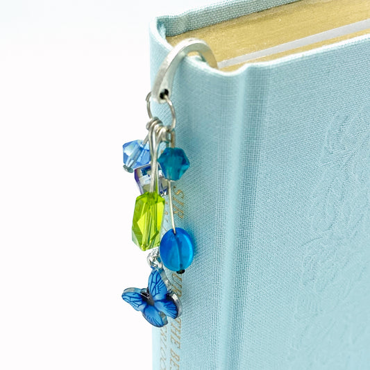 Butterfly Beaded Bookmark | Stocking Stuffer | Perfect Teacher Gift | Book Lover | Avid Reader |  For Her | Librarian