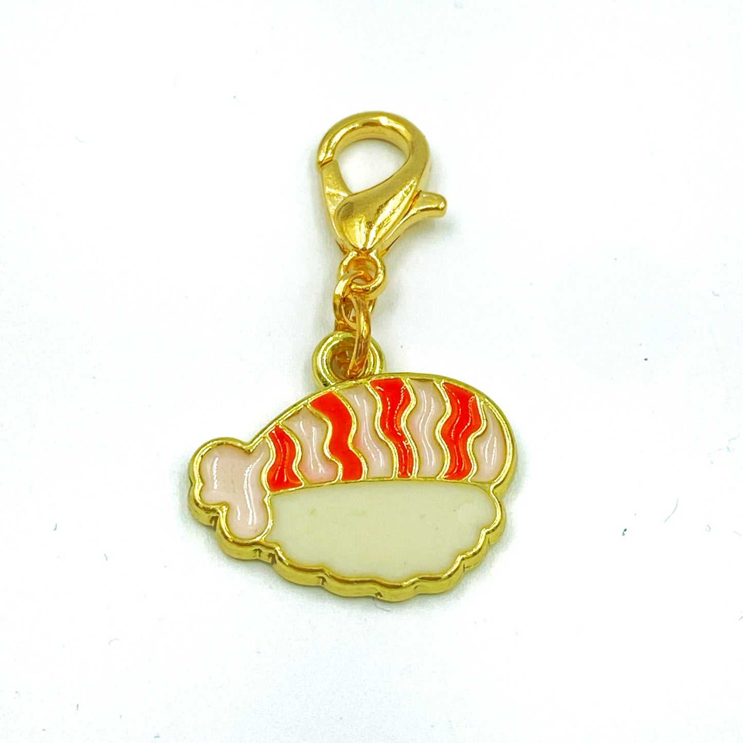 Enamel Sushi Charm | Japanese Food Clip | Rice Roll Bookmark | Hanami Stitch Marker | Progress Keeper | Counter