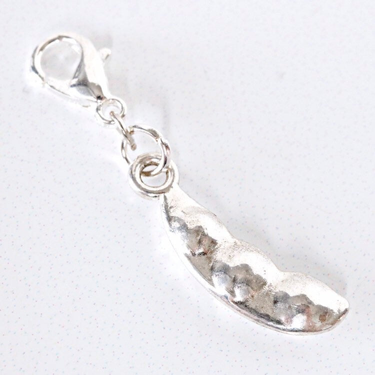 Pea Pod Charm | Pole Beans Clip | Cookbook Bookmark