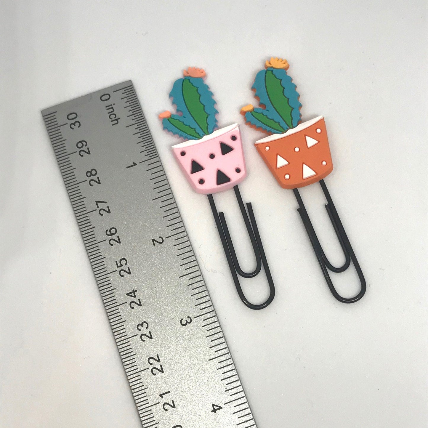 Houseplant Planner Clips | Cactus Paper Clips | Succulent Bookmarks | House Plant
