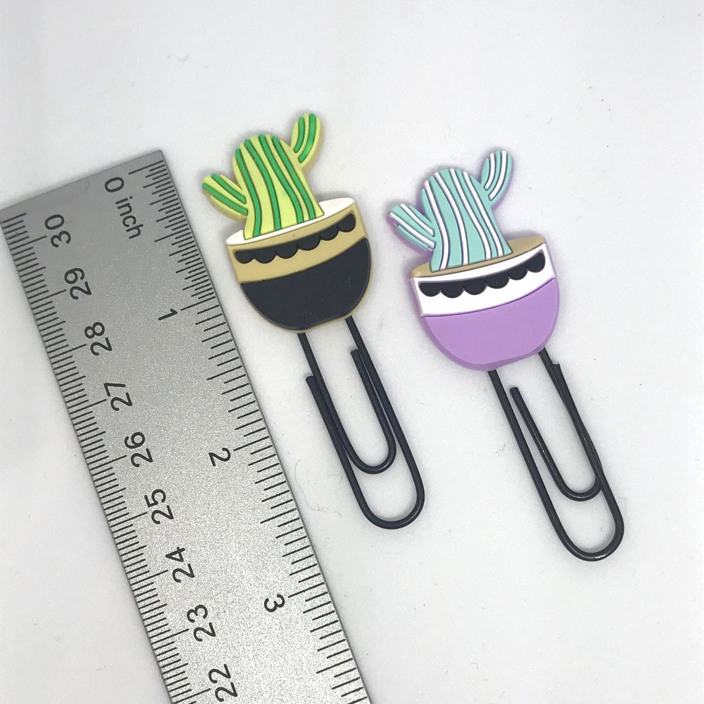 Houseplant Planner Clips | Cactus Paper Clips | Succulent Bookmarks | House Plant