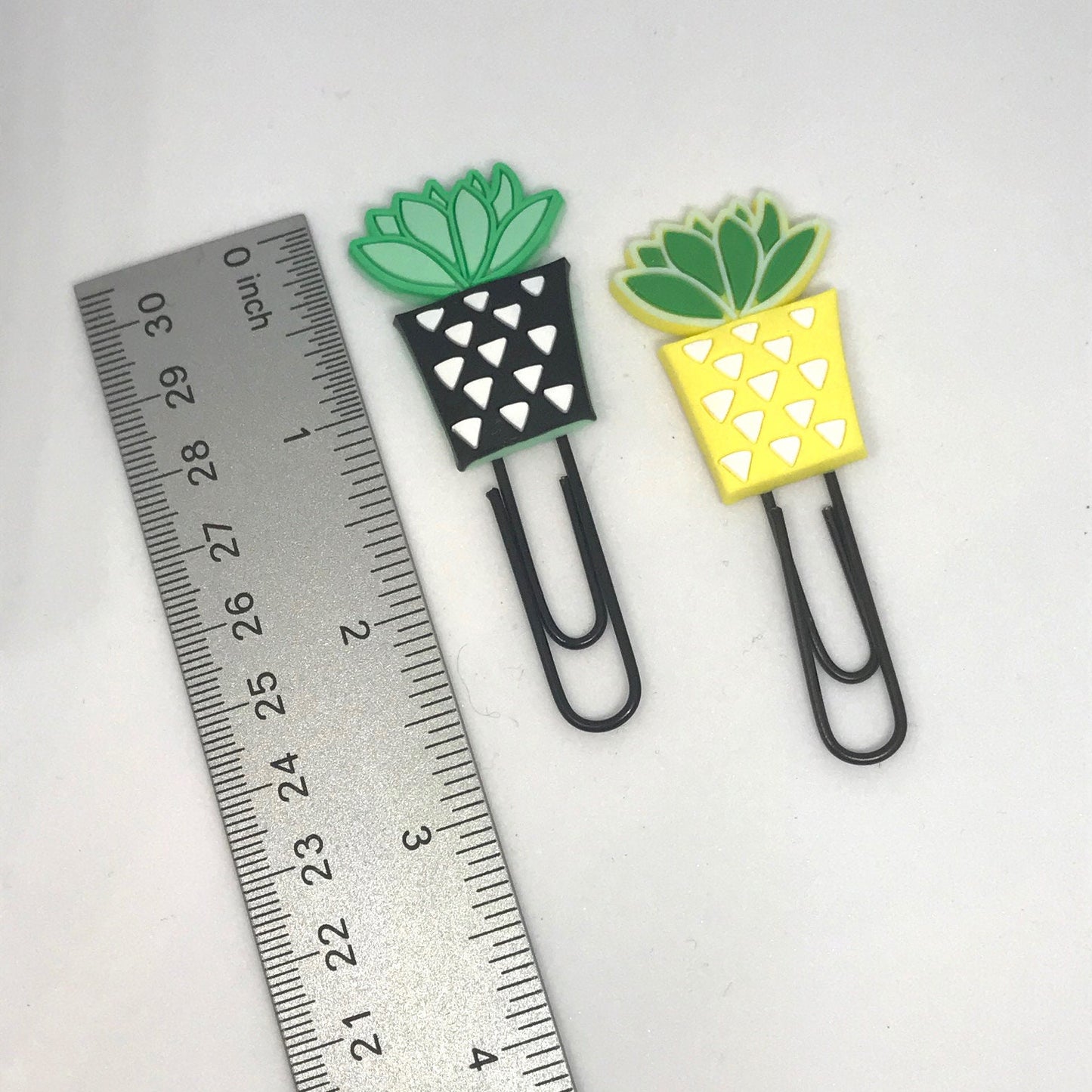 Houseplant Planner Clips | Cactus Paper Clips | Succulent Bookmarks | House Plant