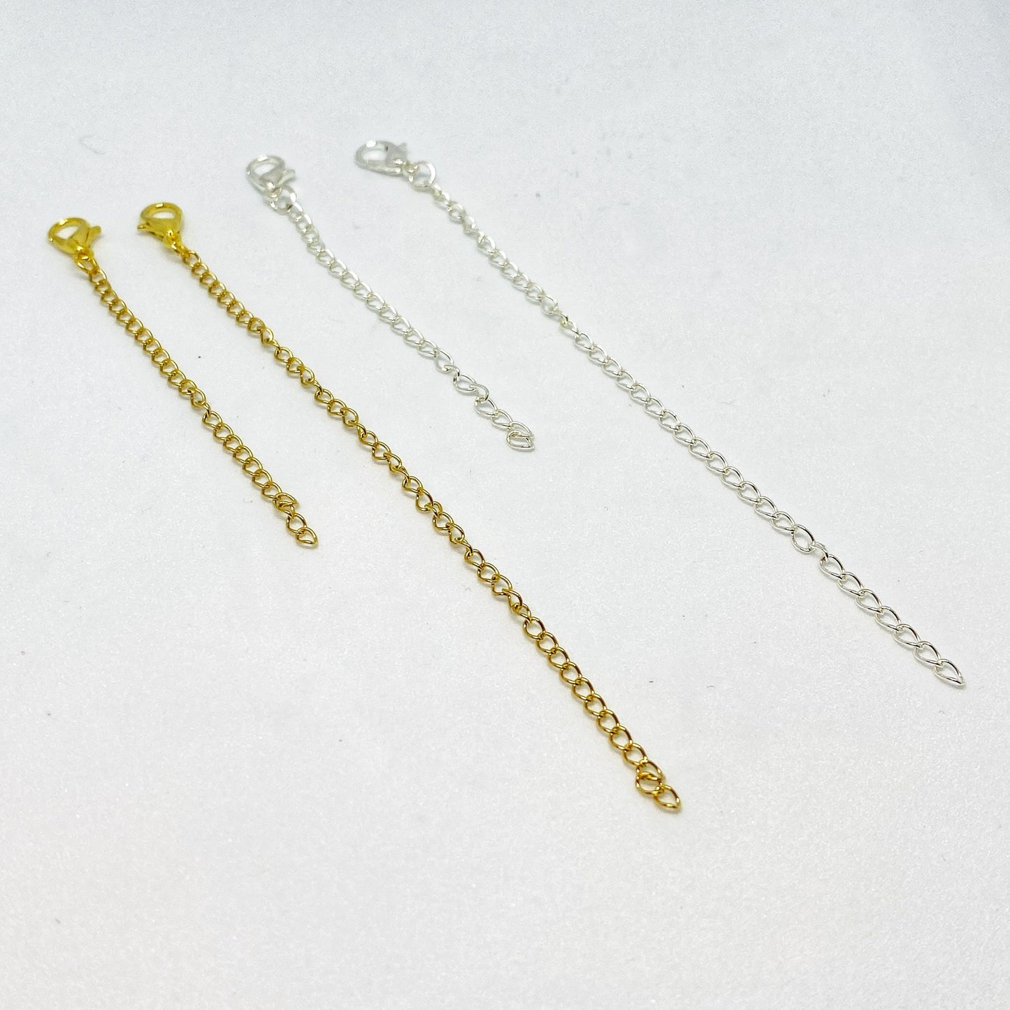 Extension Chains | Silver or Gold | Two Lengths