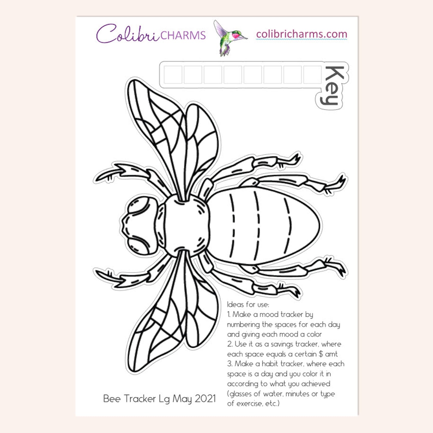 Bee Tracker Stickers | Bujo Tracker Stickers | Mood Tracker Stickers | Seasonal Planner Stickers