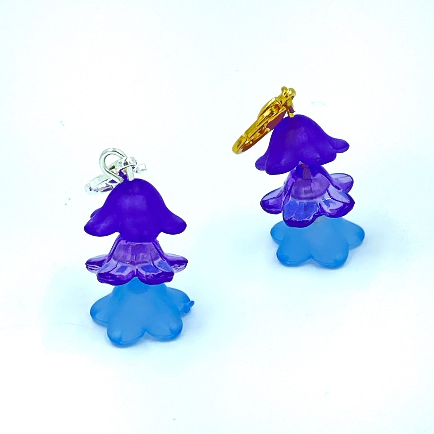 Purple Flower Charm | Wisteria Dangle | Floral Charm