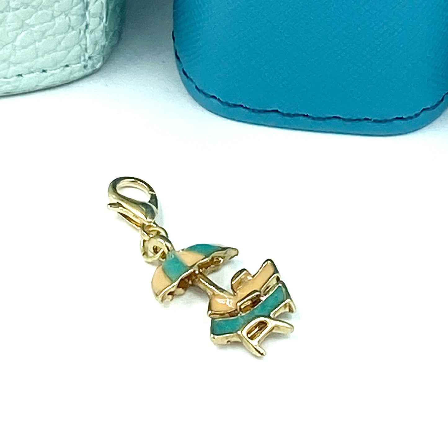 Beach Chair Charm | Folding Chair Planner Clip | Summer Stitch Marker