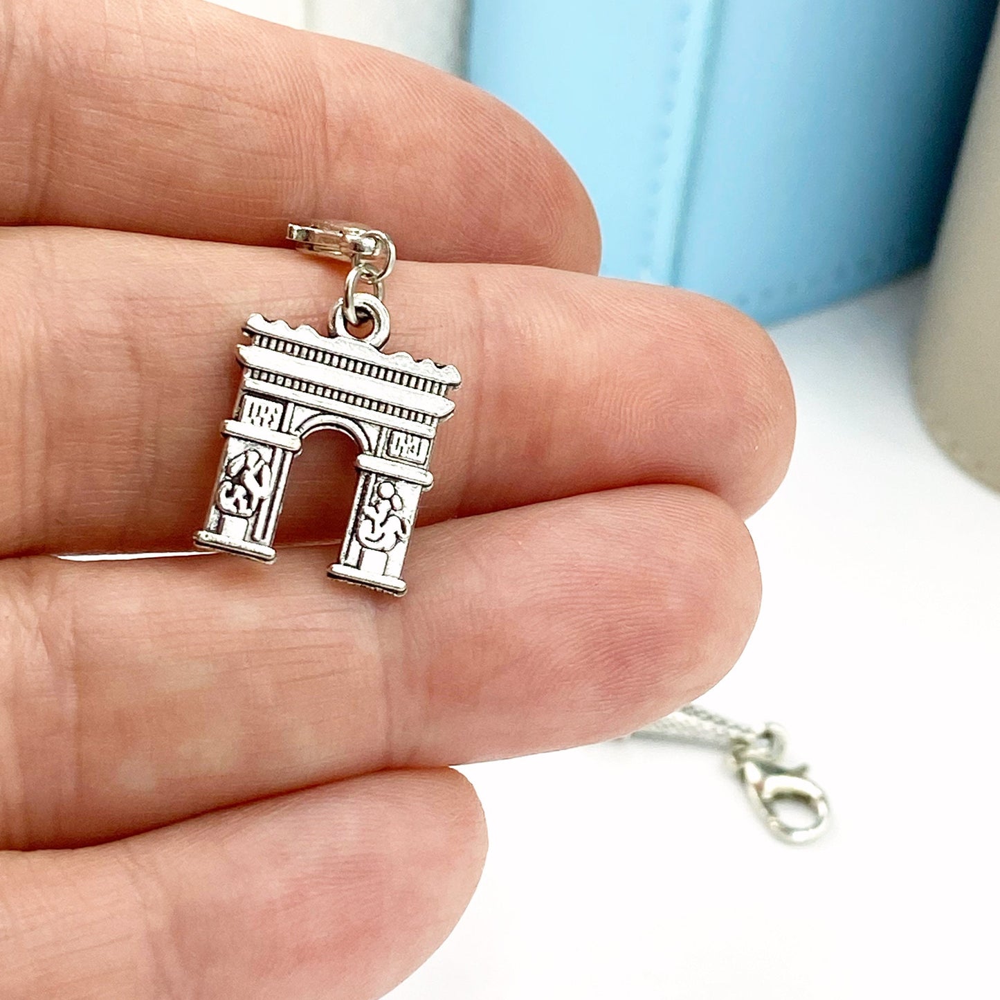 Paris Charms | Travel Bookmark | Parisians Stitch Marker