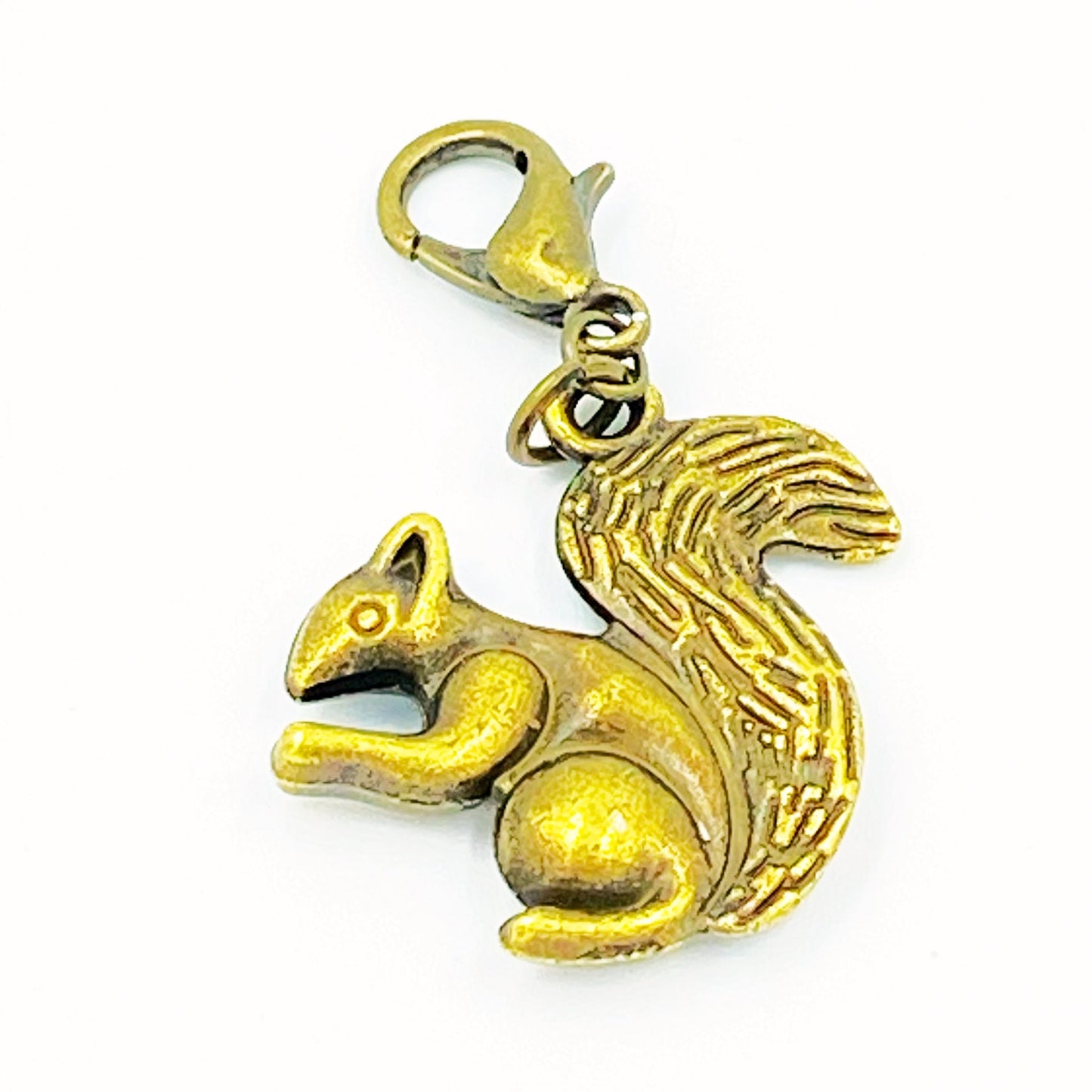 Squirrel Charm | Autumn Clip | Critter Bookmark