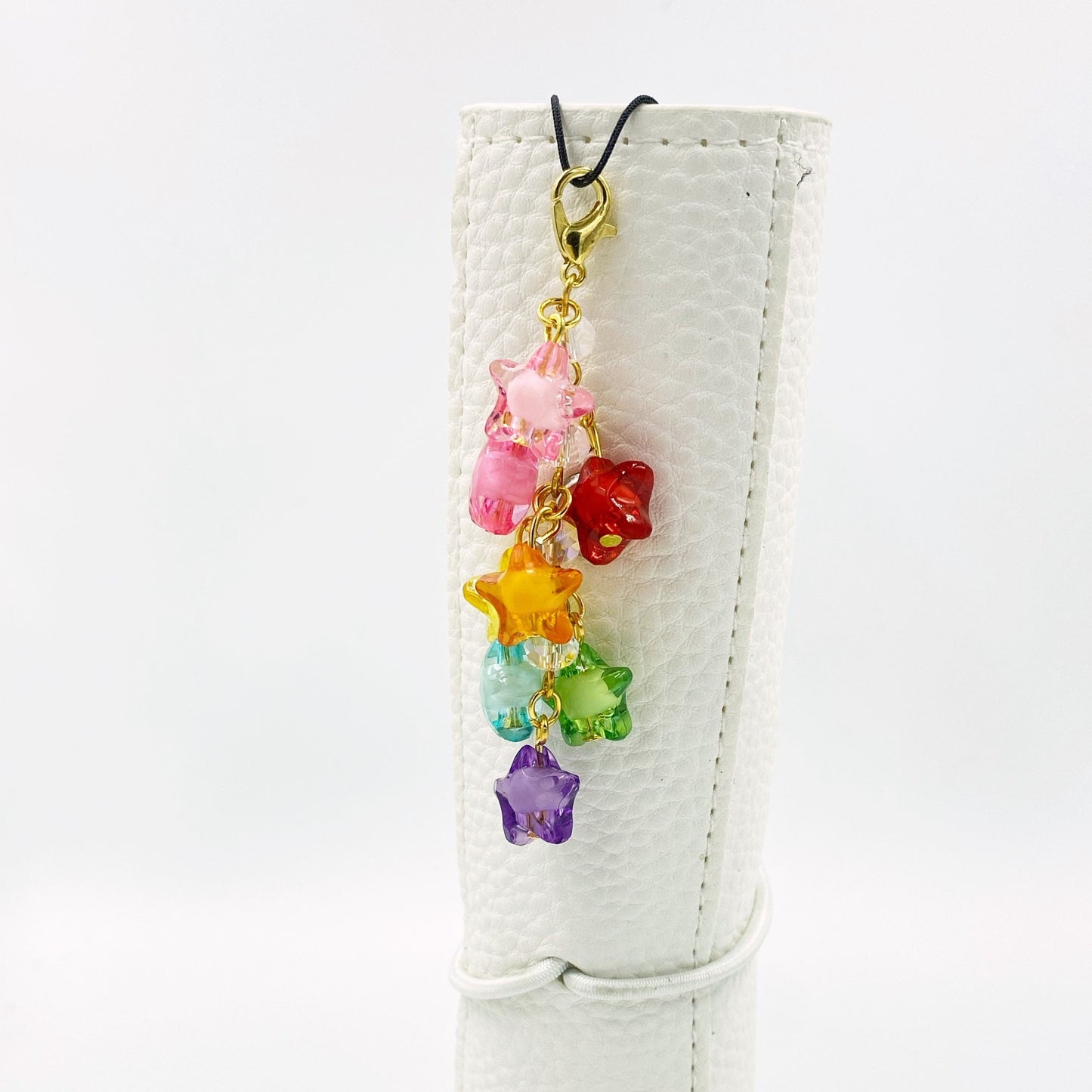Star Chain Planner Charm | Christmas Clip | Holiday Badge Charm