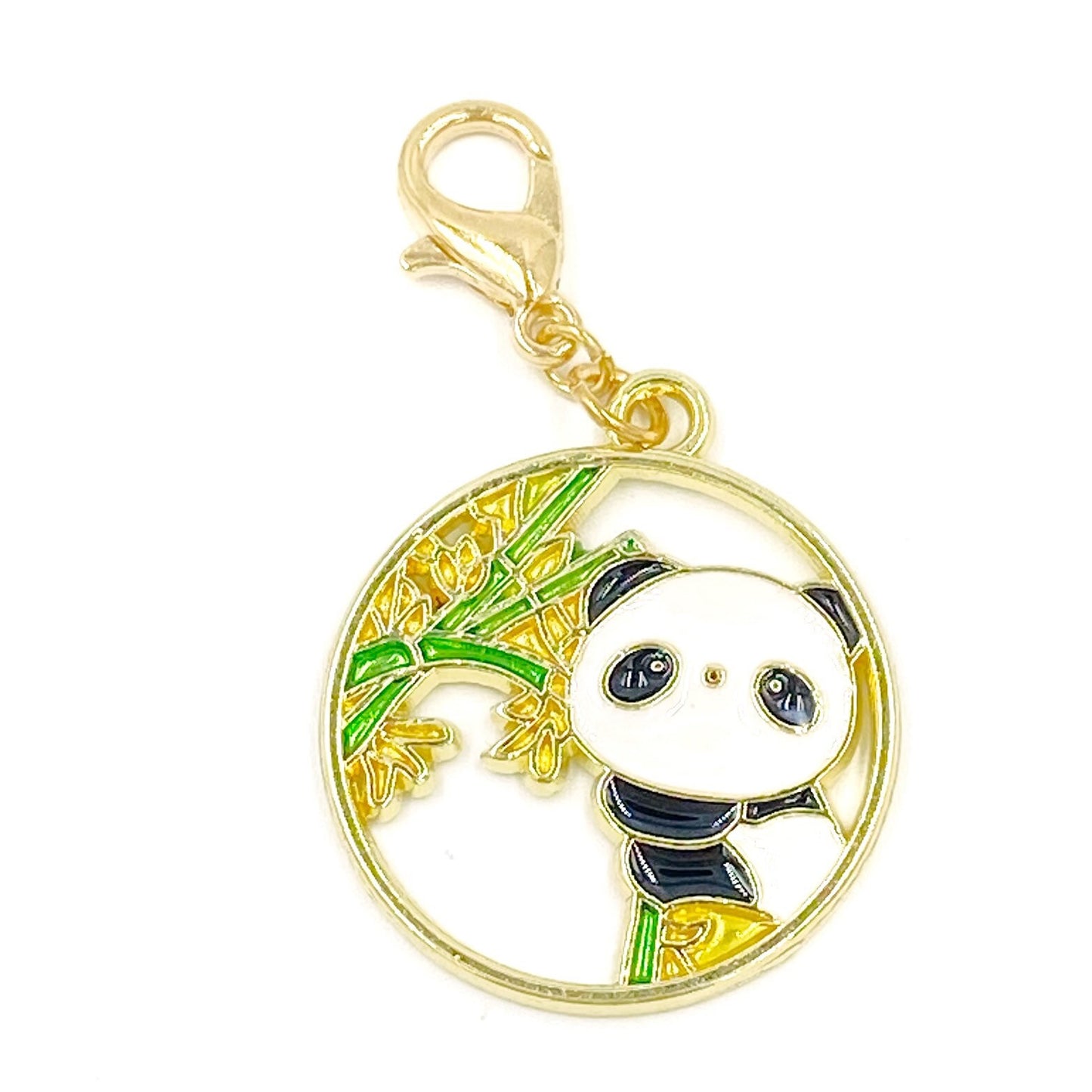 Panda Charms | Chinese Bookmark | Panda Bear Progress Keeper