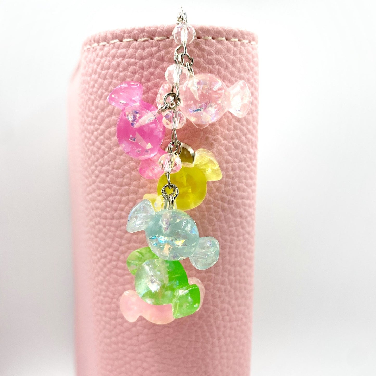 Sweet Shoppe Charm Chain | Valentine Planner Clip | Candy Badge Reel Charm
