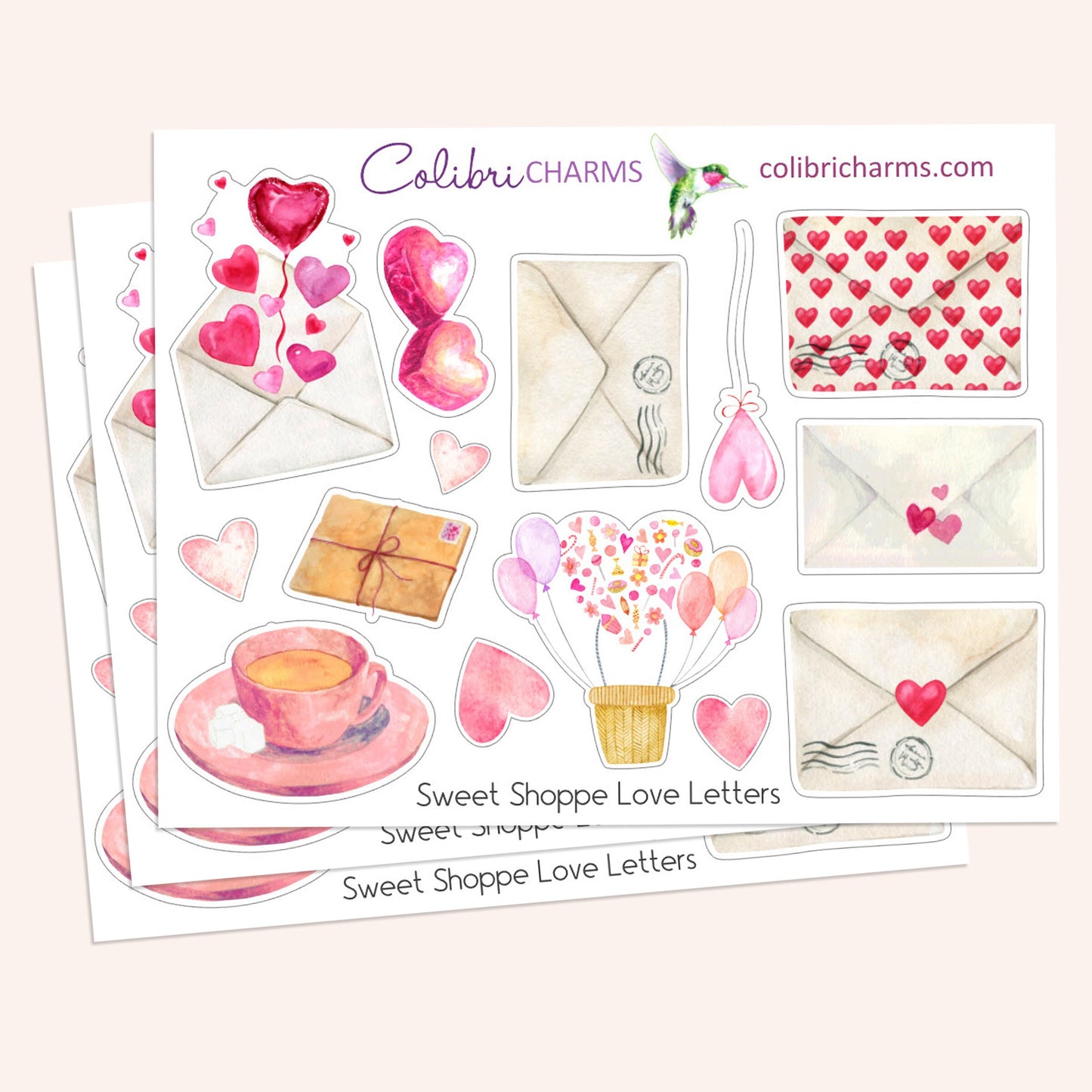 Sweet Shoppe Planner Stickers | Valentine’s Stickers | Candy Shop Stickers | Seasonal Planner Stickersr