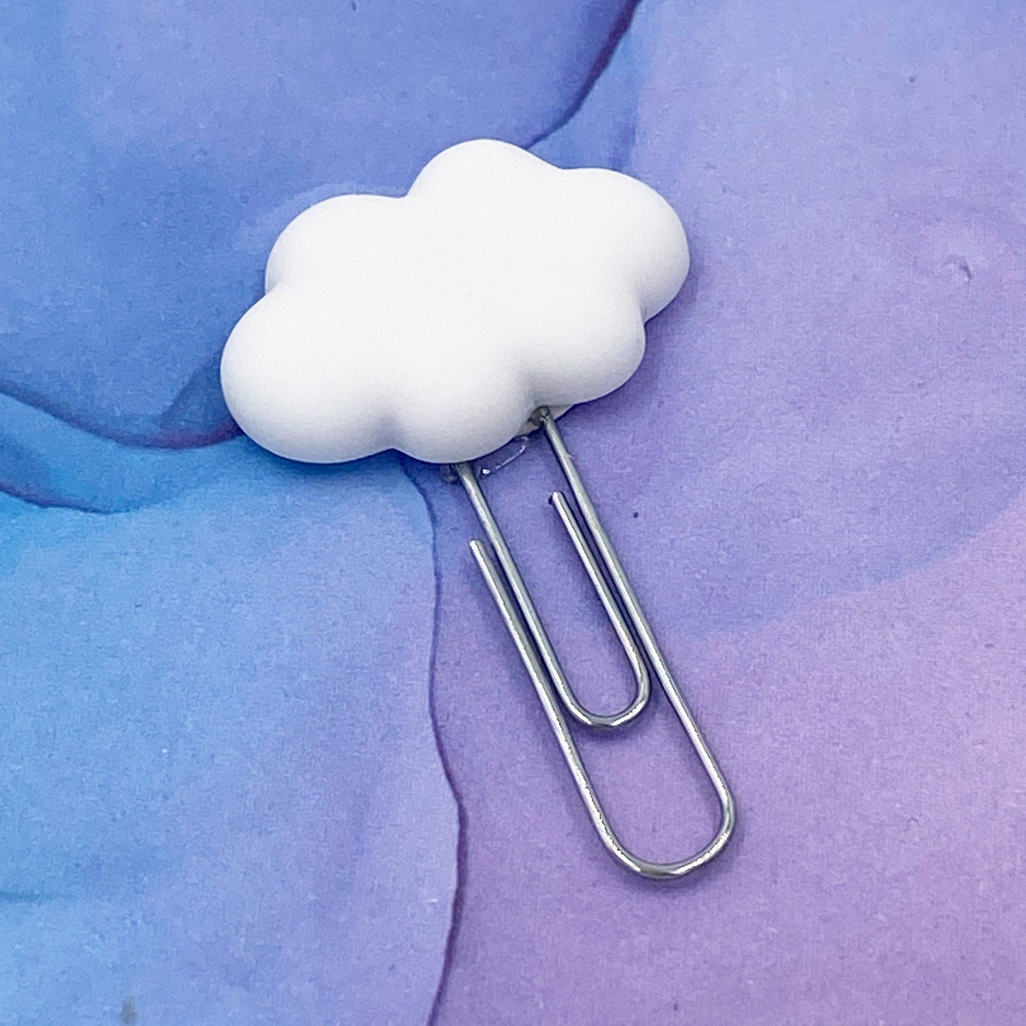 Cloud Paper Clip | Weather Planner Clip | Spring Planner Clips