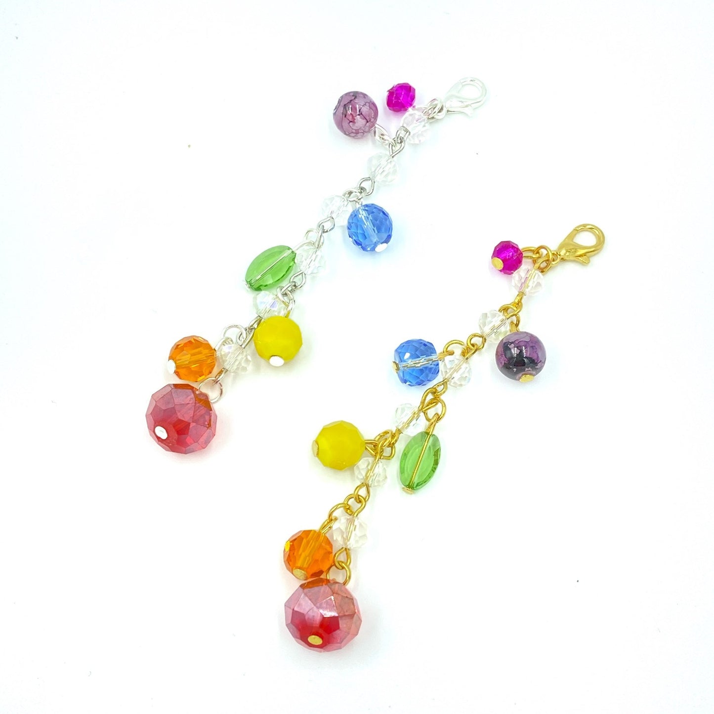 Wild at Heart Bead Chain | Beaded Planner Charm | Colorful Planner Charms | Bright Beaded Charms