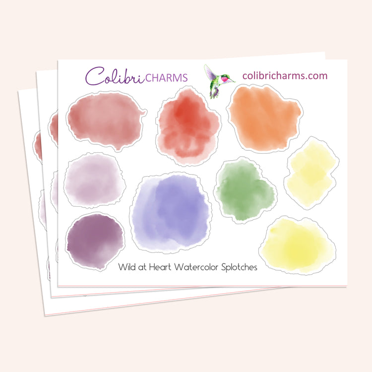 Watercolor Splotches