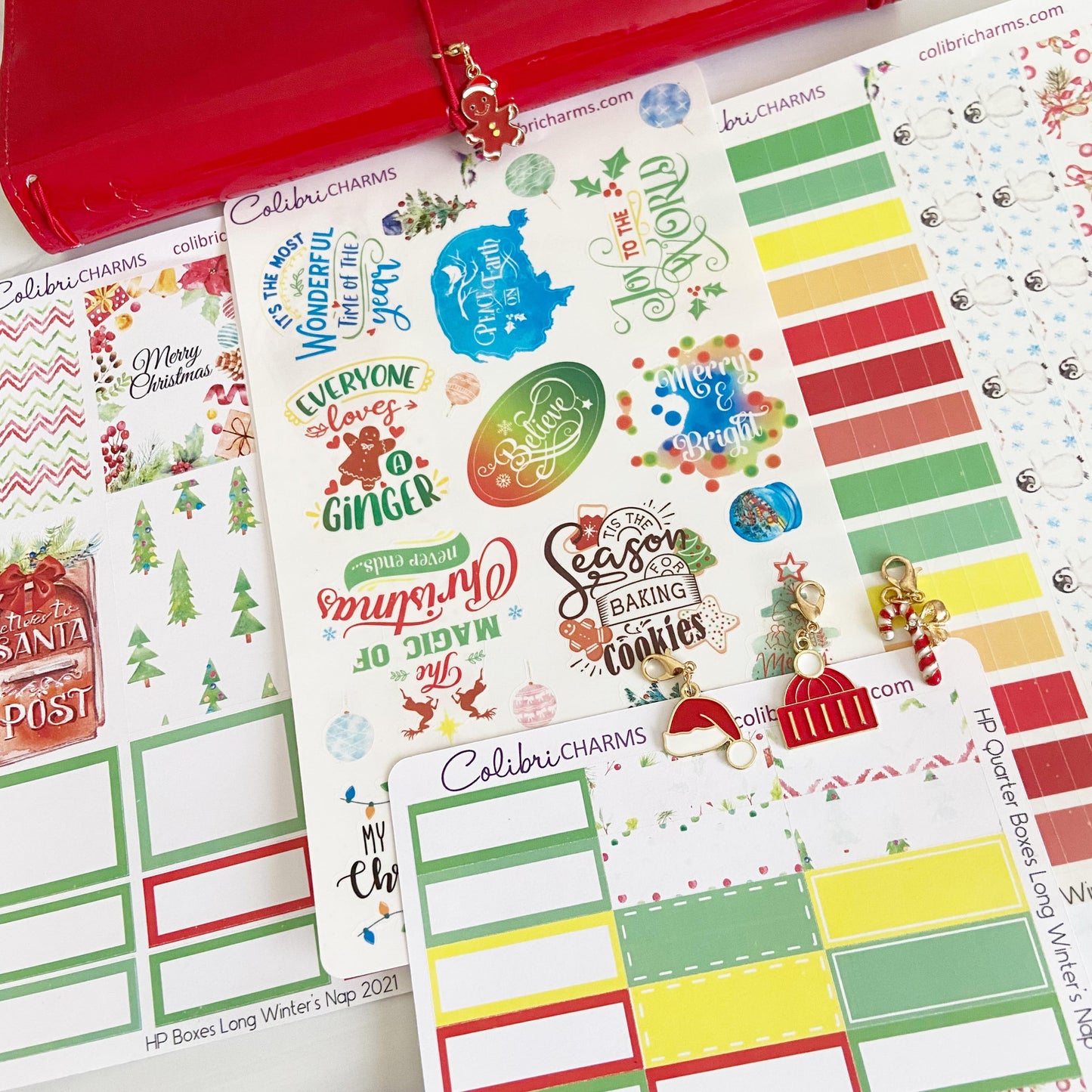 Christmas Planner Stickers | Long Winter’s Nap Stickers | Holiday Stickers | Seasonal Planner Stickersr