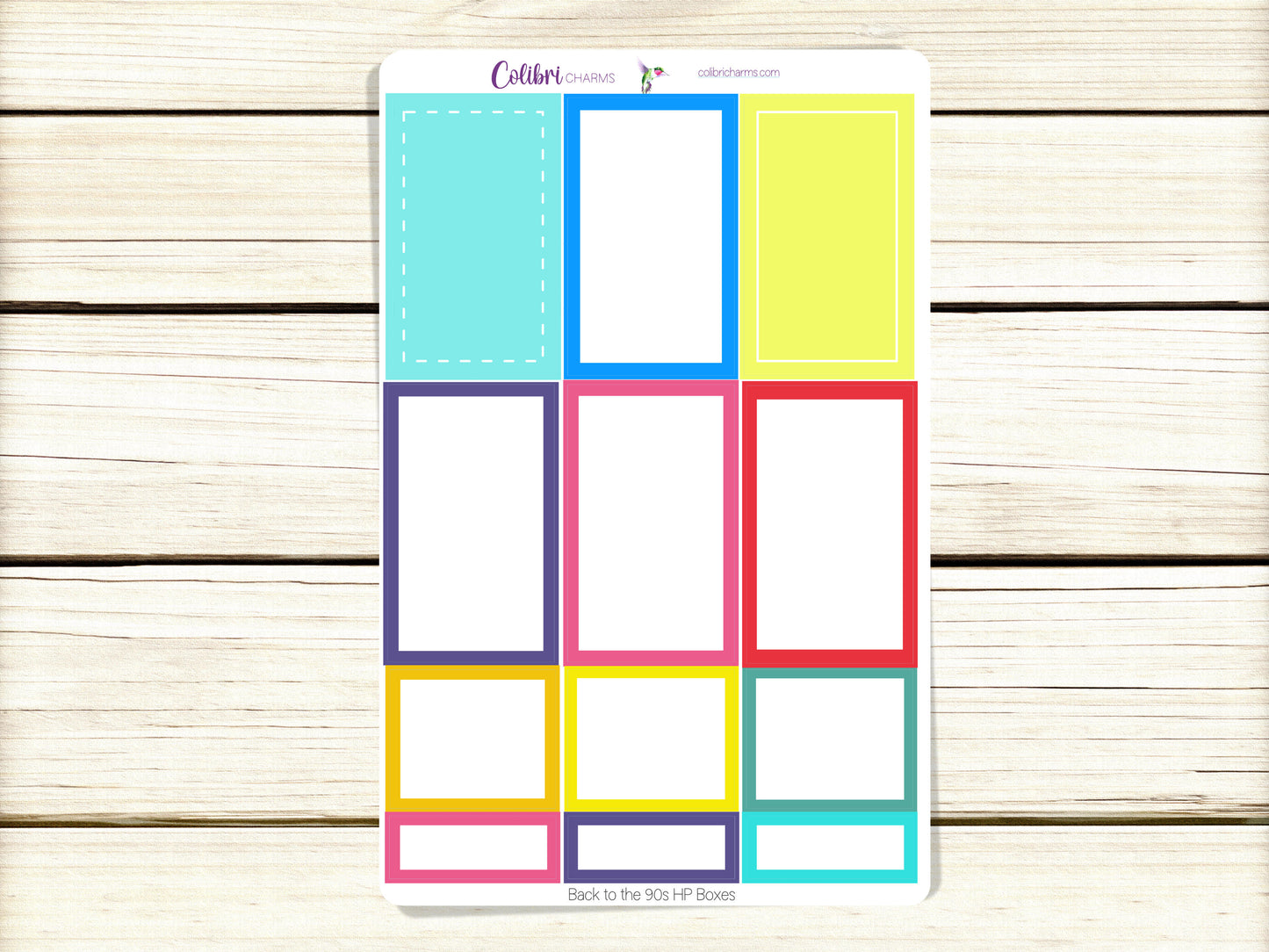 Back to the 90s Box Planner Stickers, Happy Planner Stickers, Seasonal Planner, Functional Planning