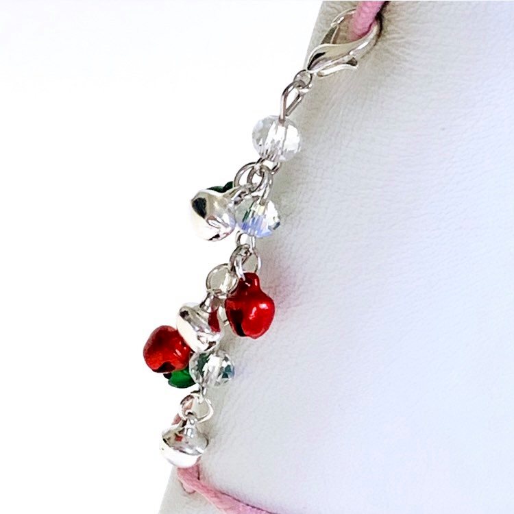 Jingle Bells Chain | Christmas Clip | Holiday Badge Charm