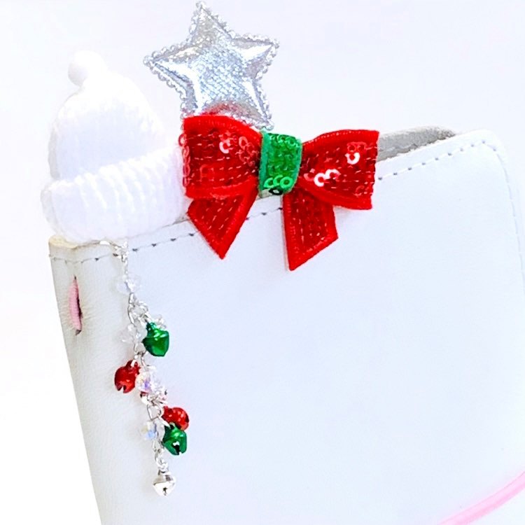 Jingle Bells Chain | Christmas Clip | Holiday Badge Charm