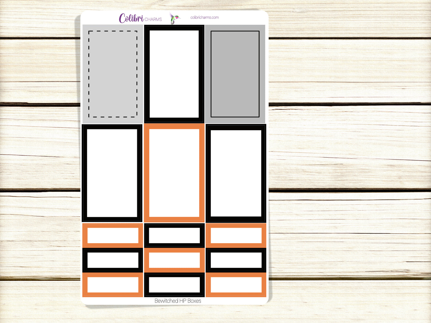 Bewitched Box Planner Stickers, Happy Planner Stickers, Halloween Planner, Functional Planning