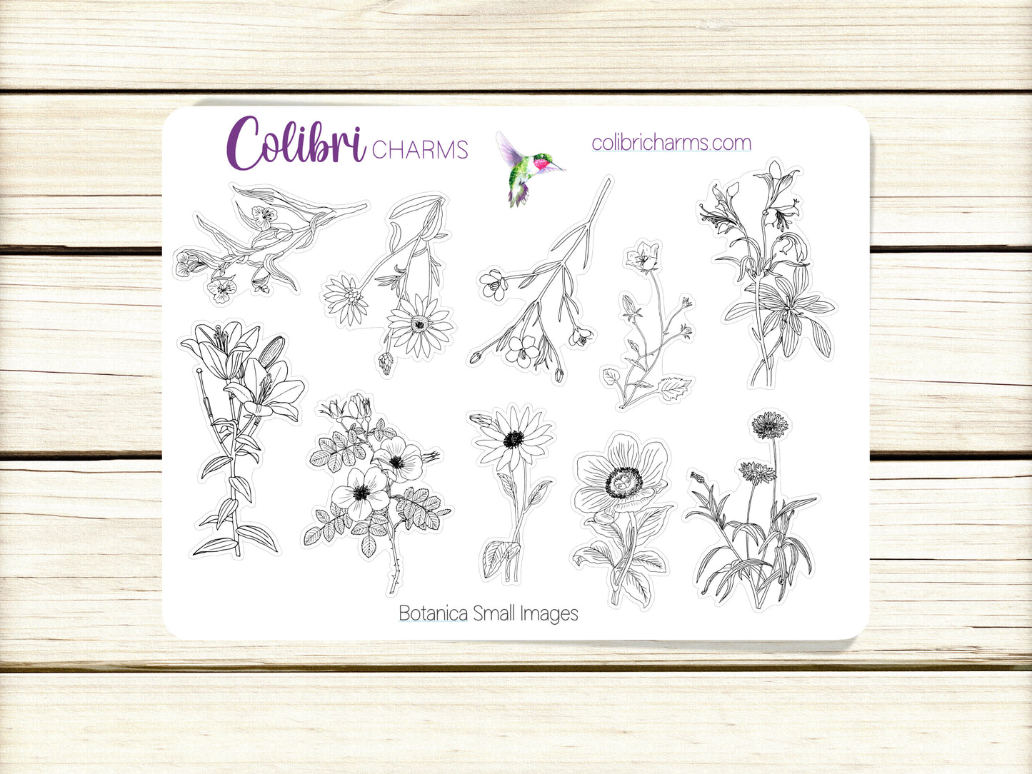 Botanica Planner Stickers, Vintage Deco Stickers, Botanical Deco, Bullet Journal Planner Sticker Kit, Seasonal Planner Stickers