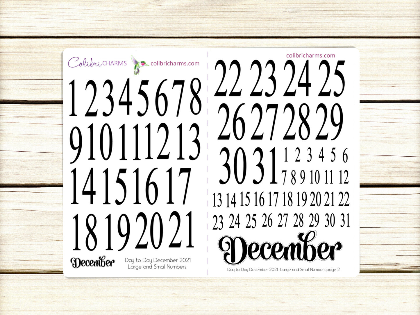 Day to Day December Stickers | Daily December Stickers | Holiday Stickers | Seasonal Planner Stickers