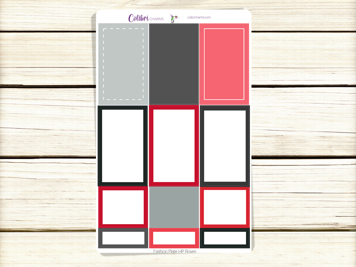 Fashion Plate Box Planner Stickers, Happy Planner Stickers, Seasonal Planner, Functional Planning