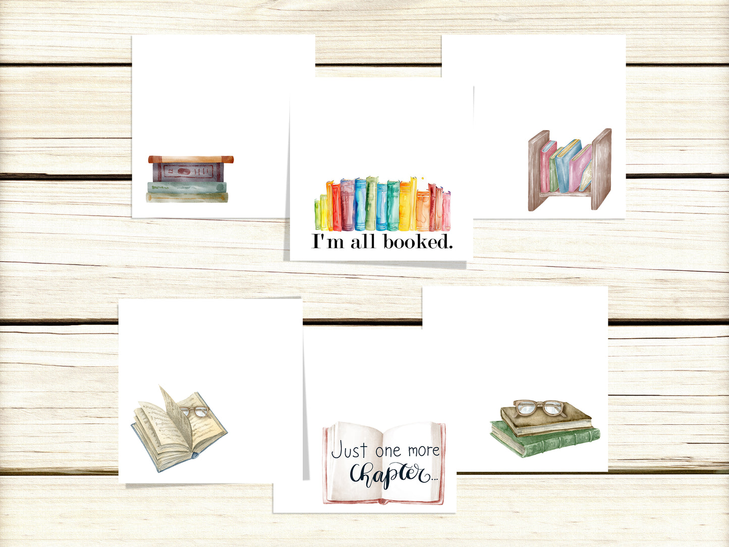 Avid Reader's Post Its,  Pad of 24 Exclusive Sticky Notes, Readers Stickies, Gift for Librarian or Teacher