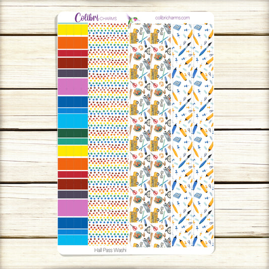 Hall Stickers Hall Pass – ColibriCharms