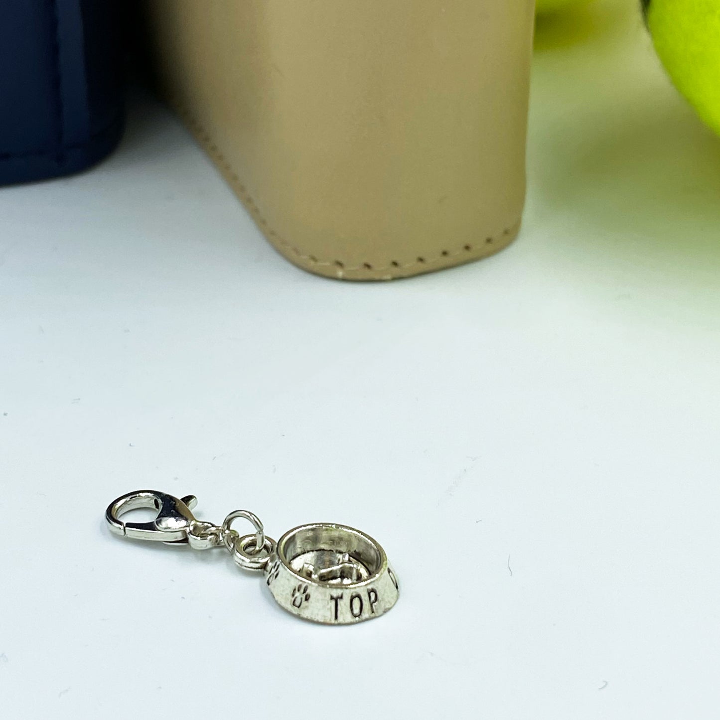 Dog Bowl Charm | Dog Lover's Bookmark | Colibri Clip | Stitch Marker | Progress Keeper | Counter