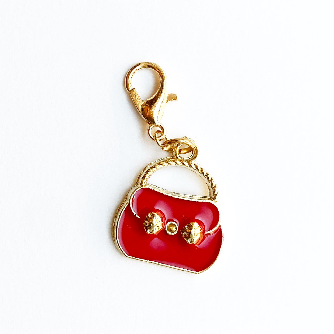 Fashion Plate Charms | High Heel Bookmark | Luxury Handbag Stitch Marker | Couture Charms |Designer Charms