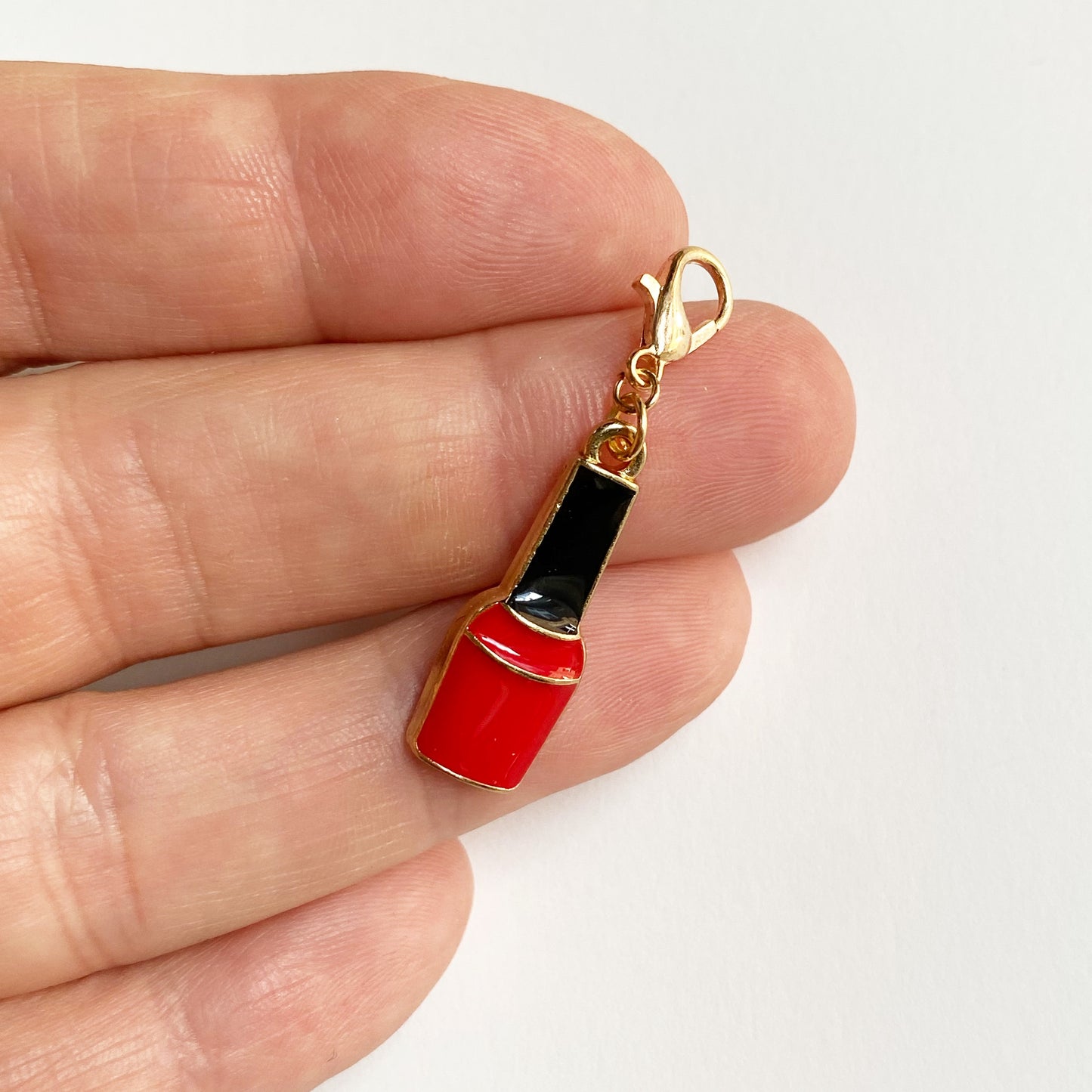 Fashion Plate Charms | High Heel Bookmark | Luxury Handbag Stitch Marker | Couture Charms |Designer Charms