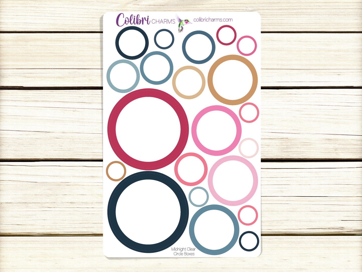 Midnight Clear Box Planner Stickers, Happy Planner Stickers, Christmas Winter Planner, Functional Planning