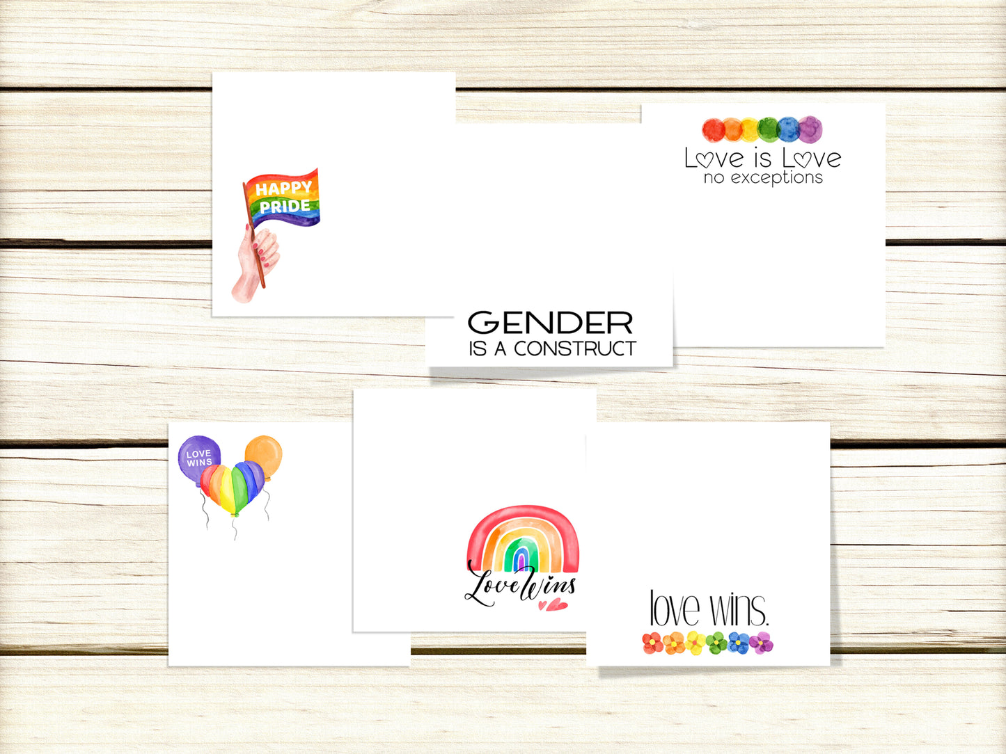 Pride Sticky Notes: Pad of 24 Gay-Themed Sticky Notes