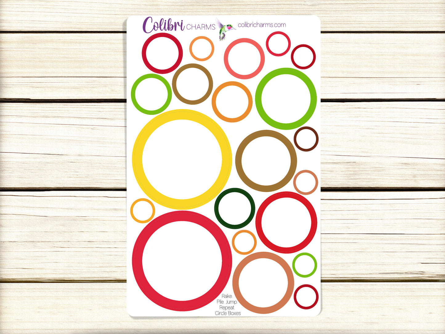 Rake. Pile. Jump. Repeat. Box Planner Stickers, Happy Planner Stickers, Seasonal Planner, Functional Planning